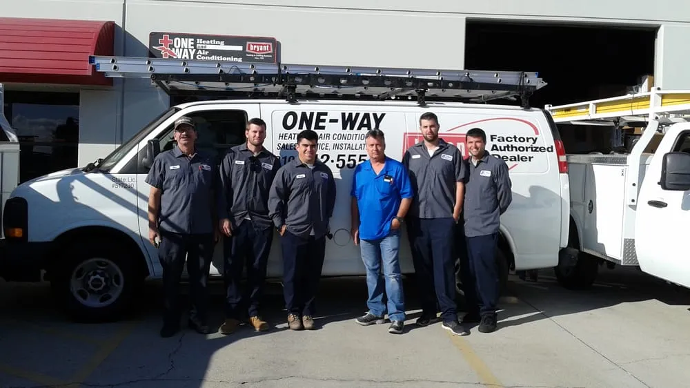 Slide of One Way Heating & Air Conditioning