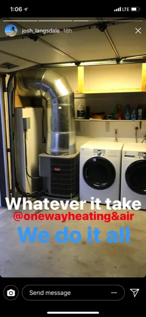 Slide of One Way Heating & Air Conditioning