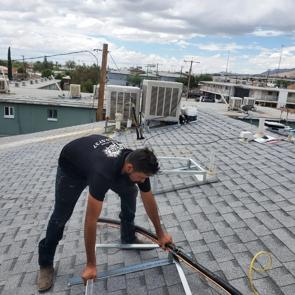 Slide of One Way Heating And Cooling