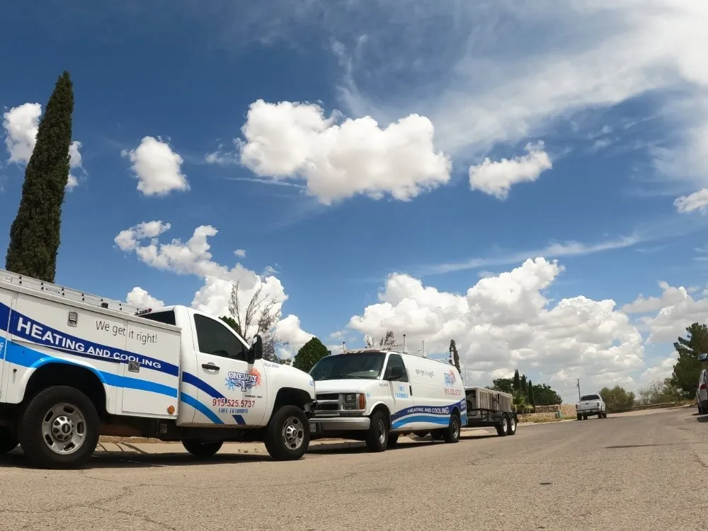 Slide of One Way Heating And Cooling