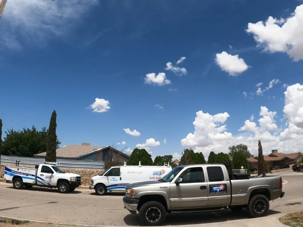 Slide of One Way Heating And Cooling