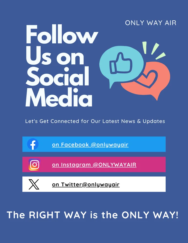 Slide of Only Way Air Heating & Air Conditioning