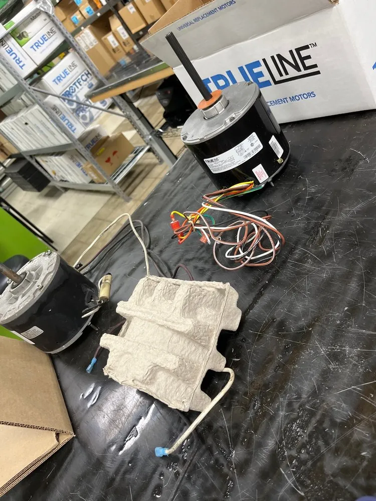 Slide of Open to Public HVAC Parts