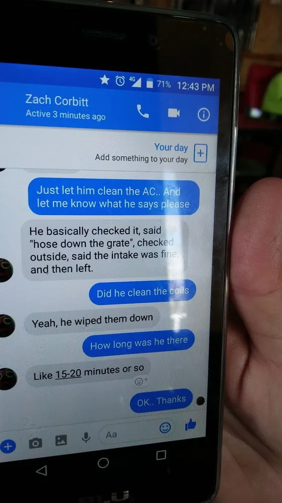 Slide of Optimal Air Solutions