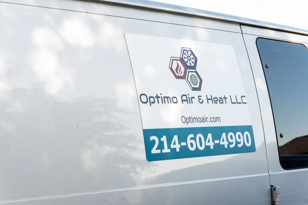 Slide of Optimo Air and Heat