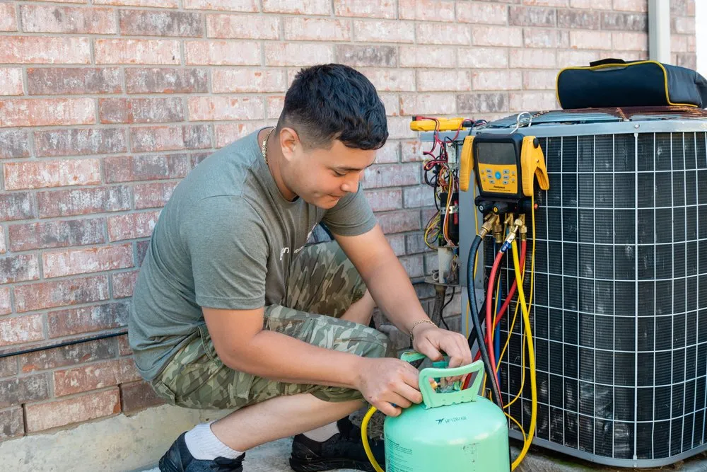 Slide of Optimo Air and Heat