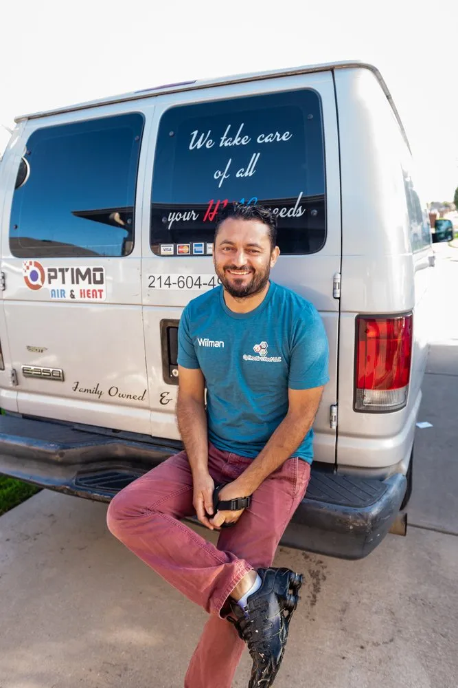 Slide of Optimo Air and Heat