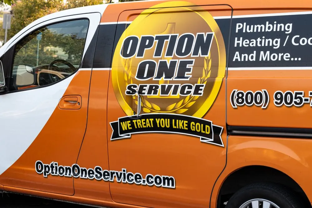 Slide of Option One Plumbing & Rooter - Rancho Cucamonga