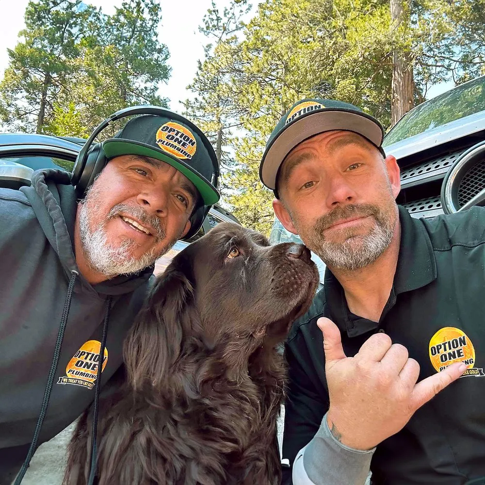 Slide of Option One Plumbing & Rooter - Rancho Cucamonga