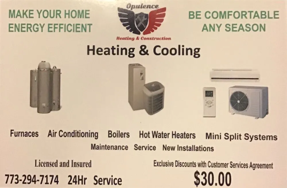 Slide of Opulence Heating & Construction