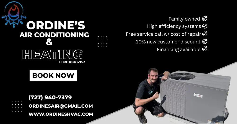 Slide of Ordine's Air Conditioning and Heating