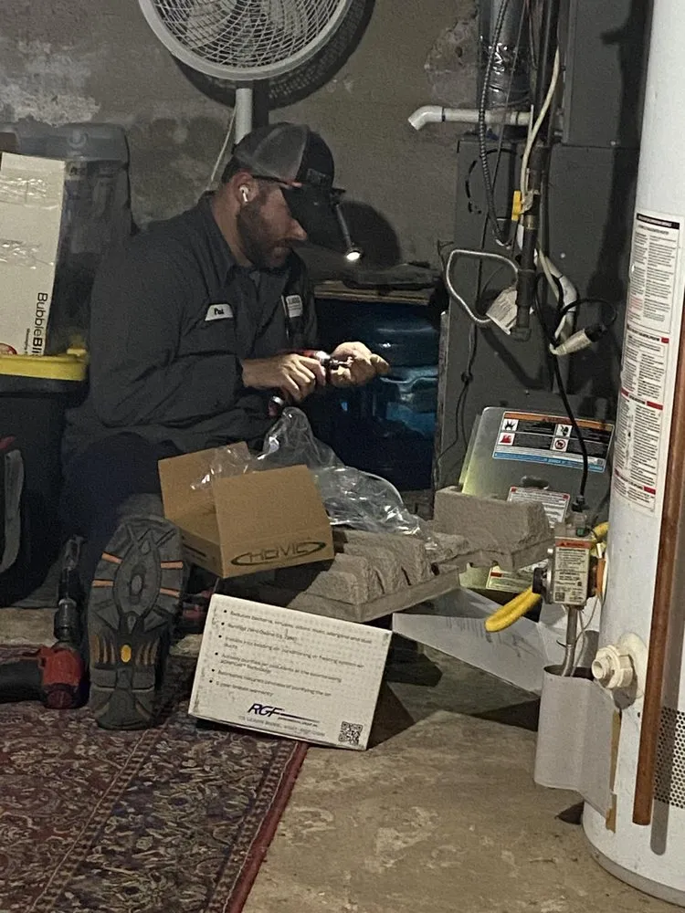 Slide of Origin Plumbing Heating Cooling Electrical