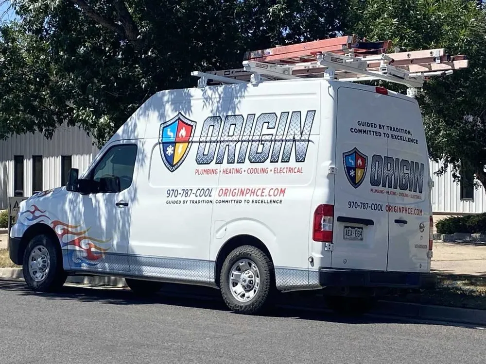 Slide of Origin Plumbing Heating Cooling Electrical