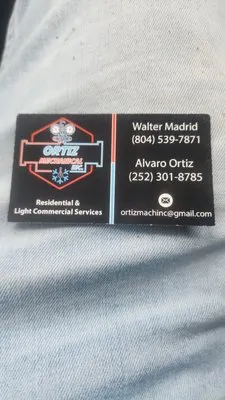 Ortiz mechanical Logo