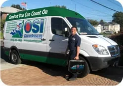 Slide of OSI Comfort Specialists