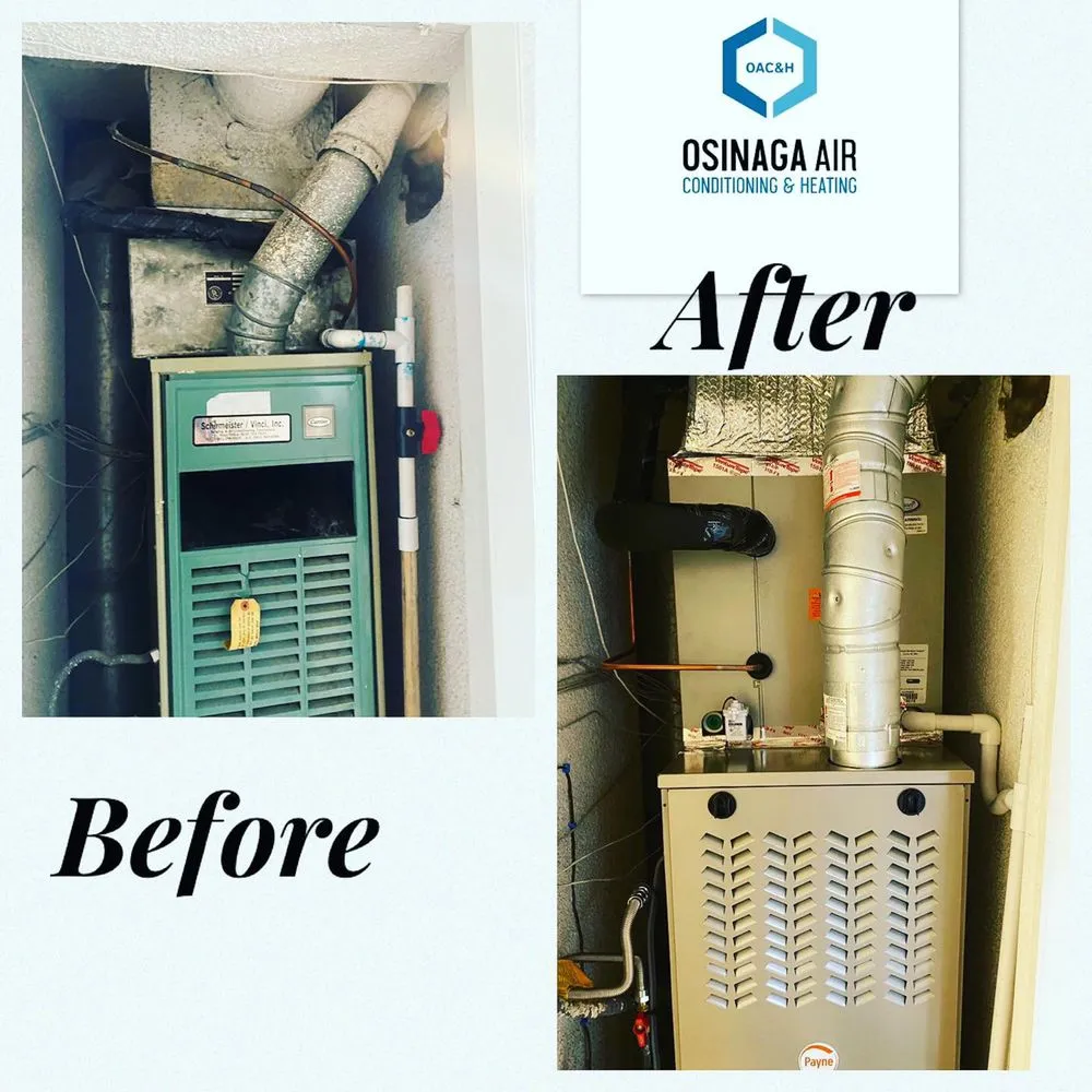 Slide of Osinaga Air Conditioning & Heating