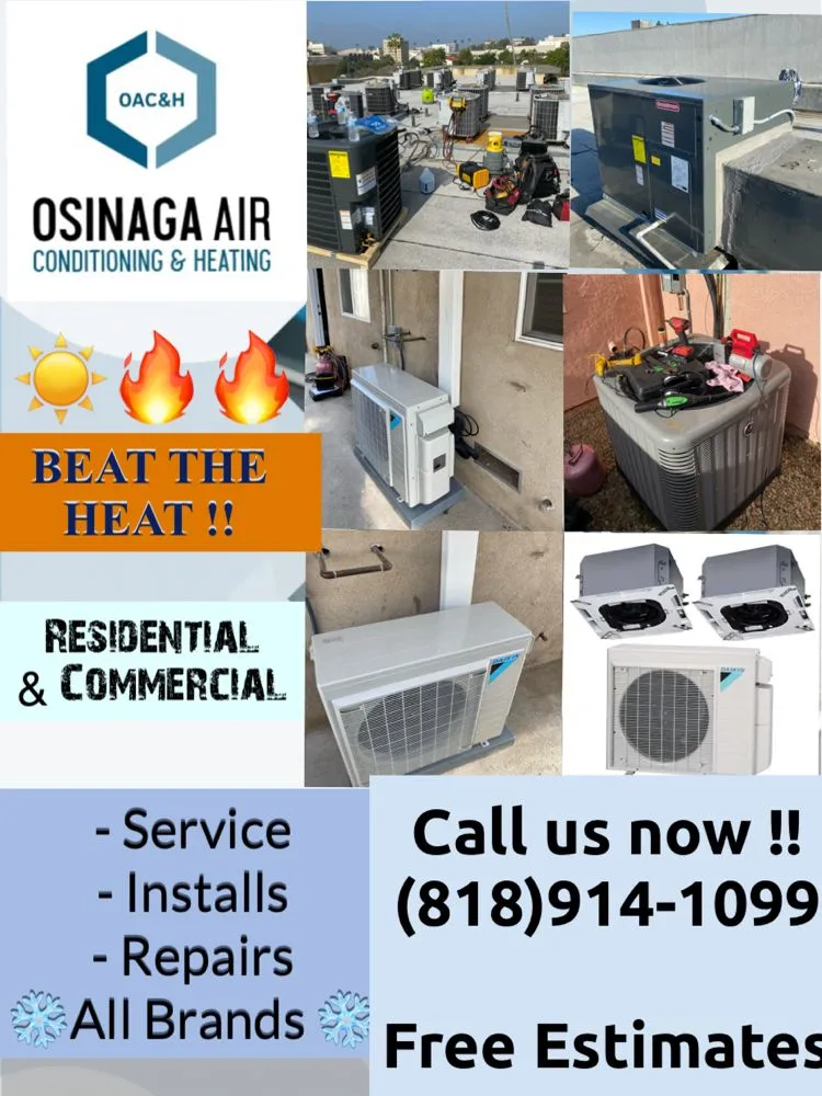Slide of Osinaga Air Conditioning & Heating