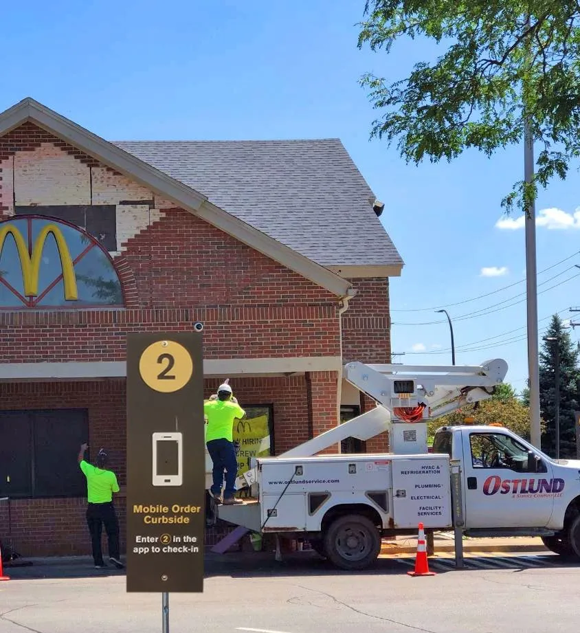 Slide of Ostlund A Service Company