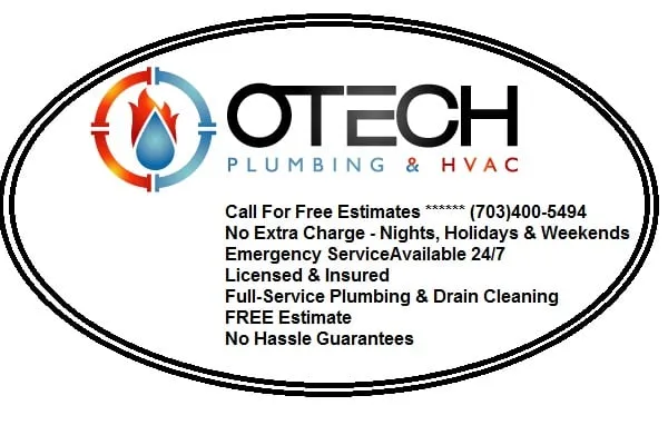 Slide of OTECH Plumbing & HVAC