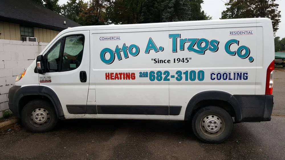 Slide of Otto A. Trzos Co.