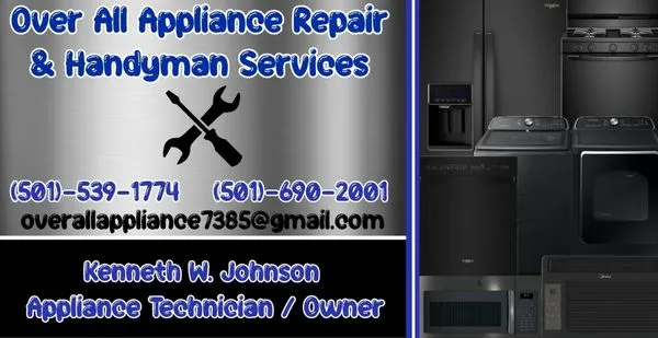 Over All Appliance Repair & Handyman Services Logo