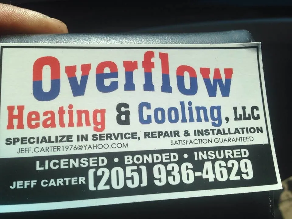 Slide of Overflow Heating & Cooling