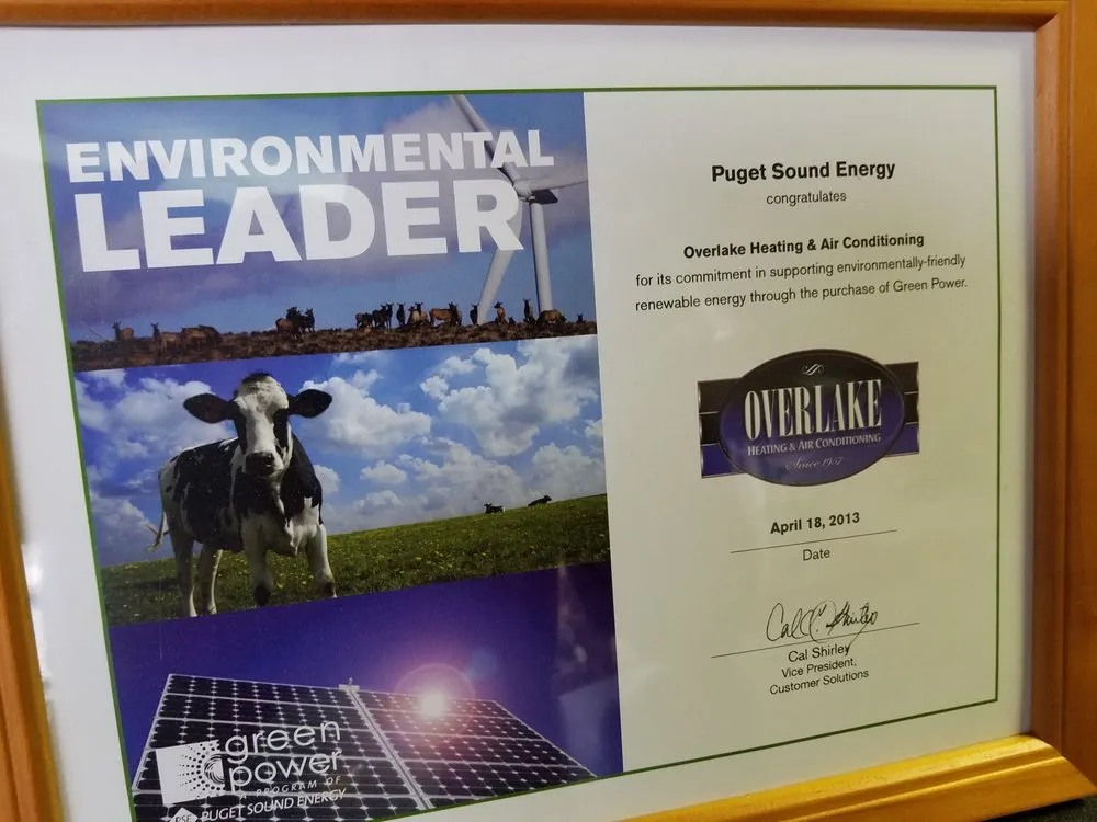 Slide of Overlake Heating & Air Conditioning