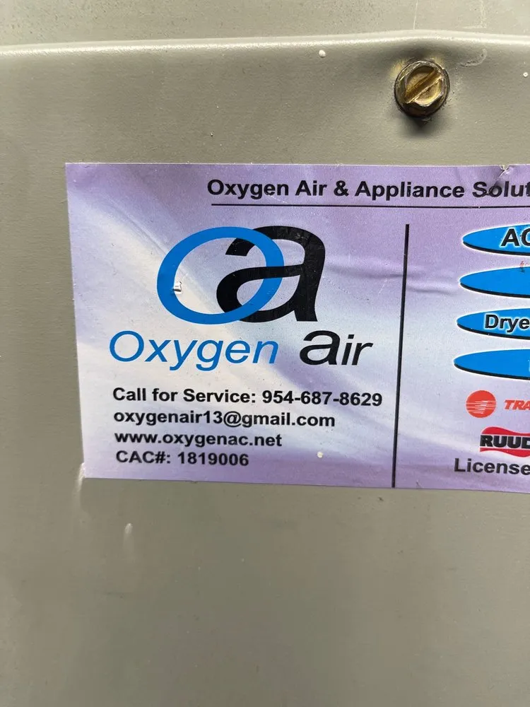 Slide of Oxygenair and Appliance Solutions