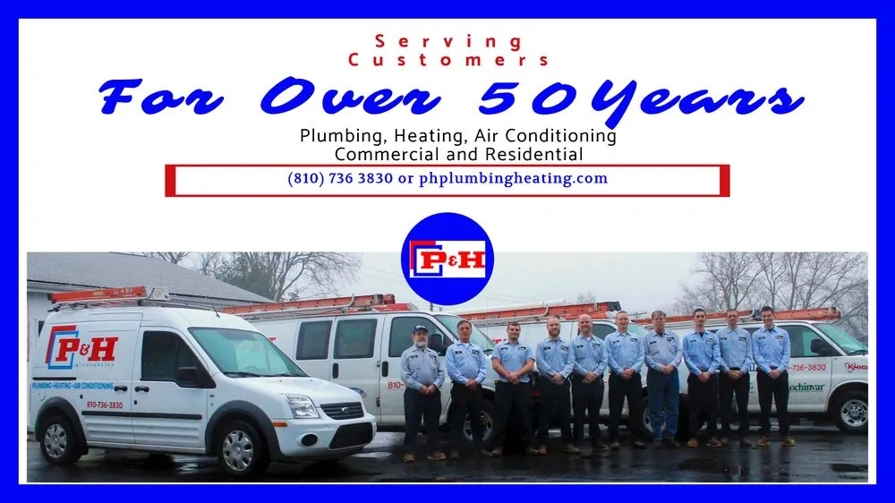 Slide of P & H Plumbing Heating & Air Conditioning
