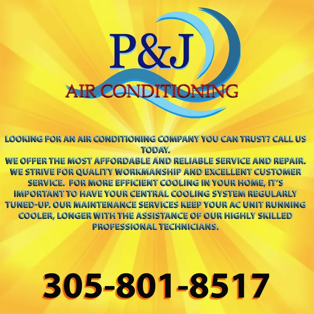 Slide of P & J Air Conditioning