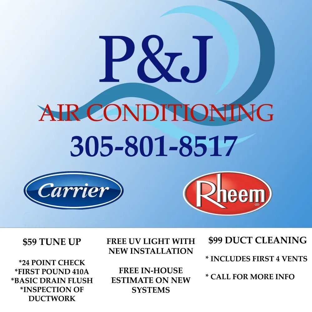 Slide of P & J Air Conditioning
