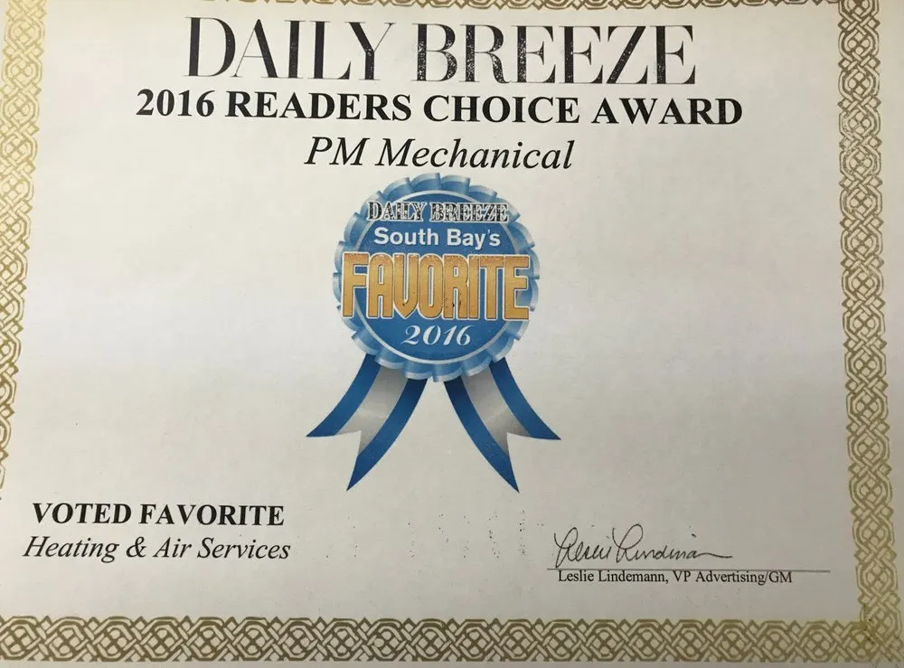 Slide of P & M Mechanical Heating & Air Conditioning Specialists