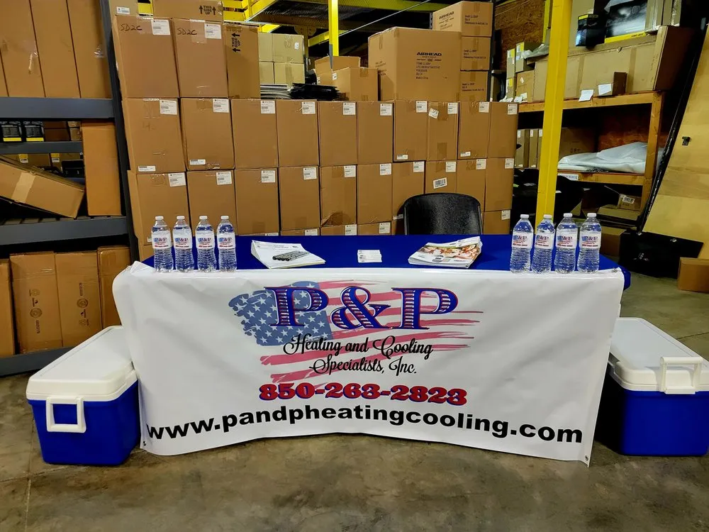 Slide of P and P Heating and Cooling Specialist