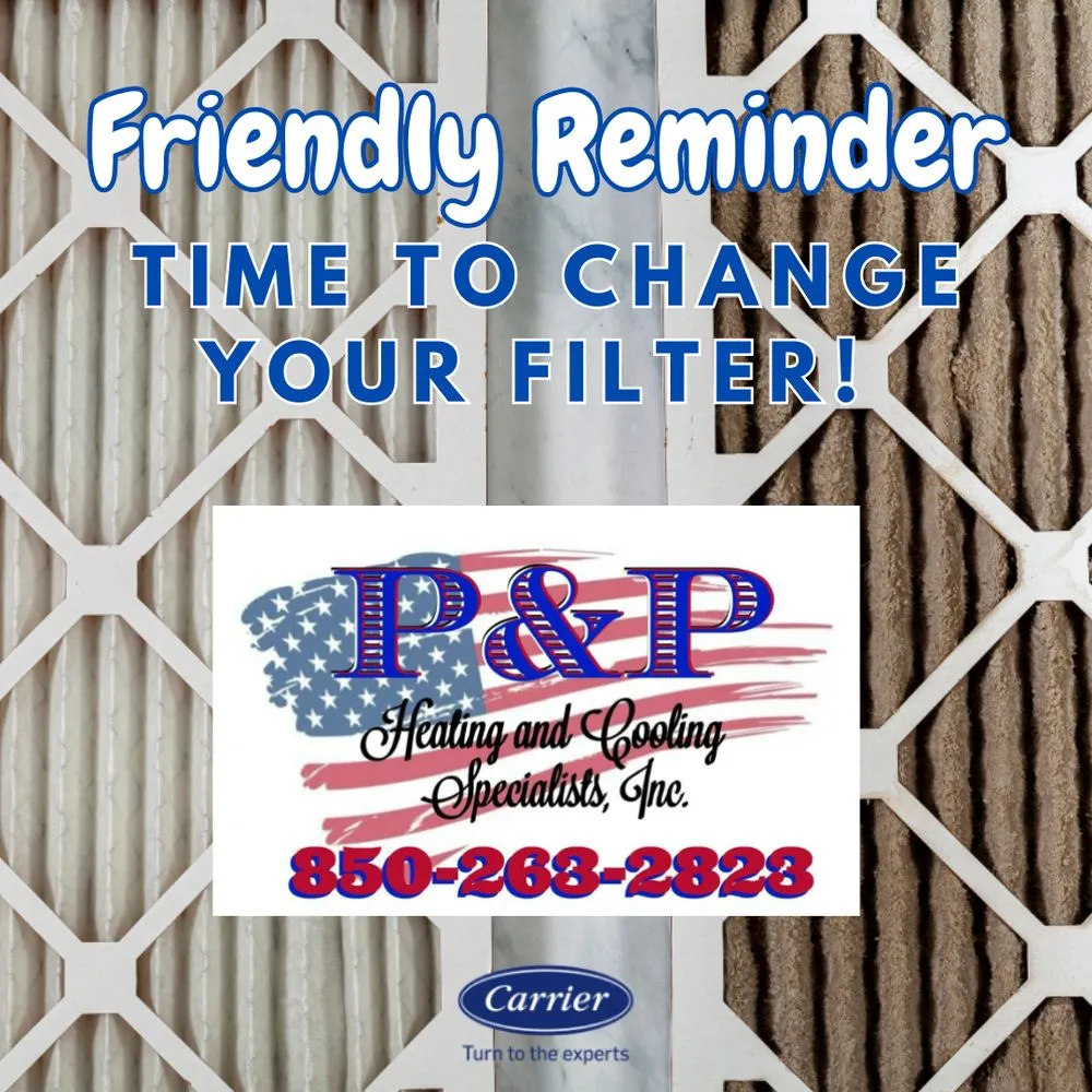 Slide of P and P Heating and Cooling Specialist