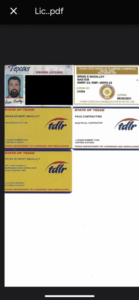 Slide of PACE Contracting