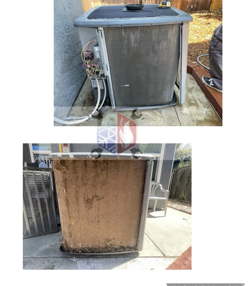 Slide of Pacific Comfort HVAC Installation