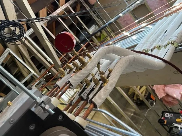 Slide of Pacific Comfort HVAC Installation