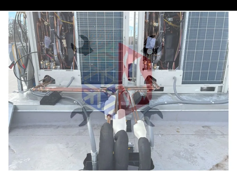 Slide of Pacific Comfort HVAC Installation