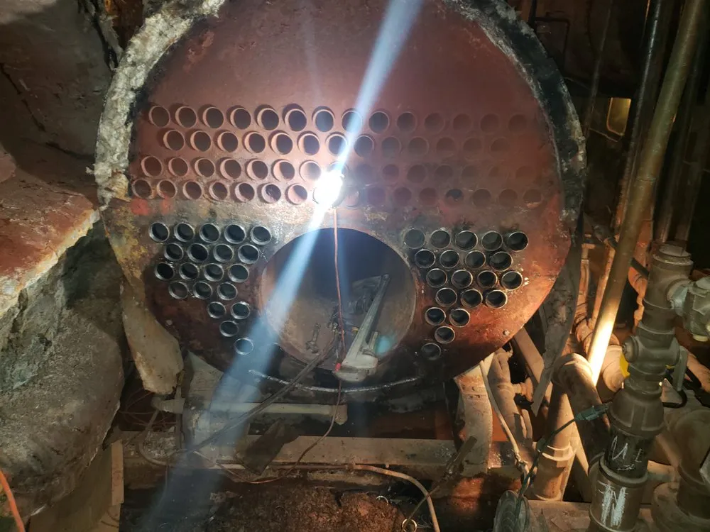 Slide of Page Boiler service