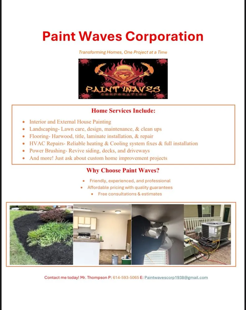 Slide of Paint Waves Corporation
