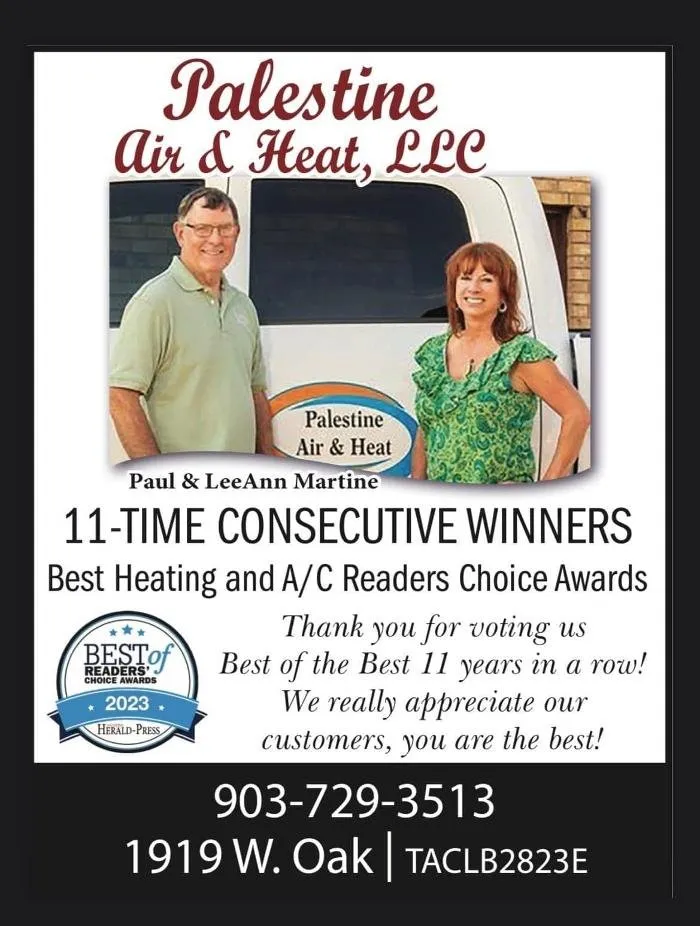 Slide of Palestine Air & Heat