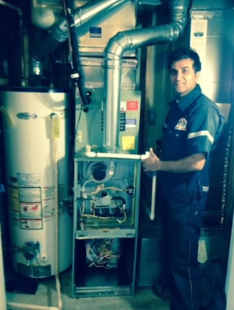 Certified furnace service in Bristow, VA by Pamir Heating and Air