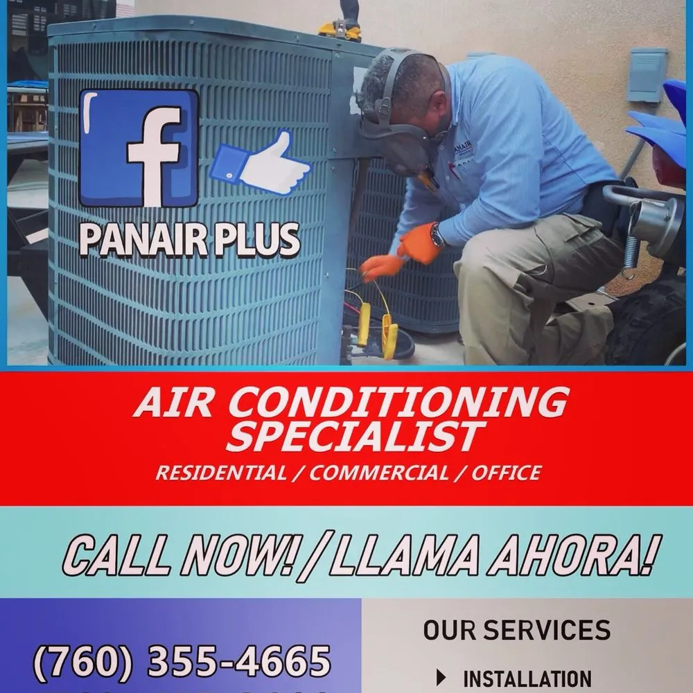 Slide of Panair Plus Air Conditioning
