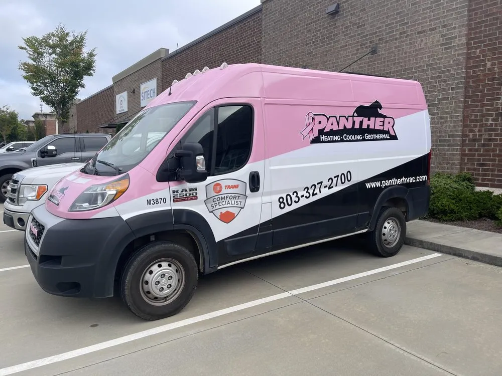 Slide of Panther Heating and Cooling