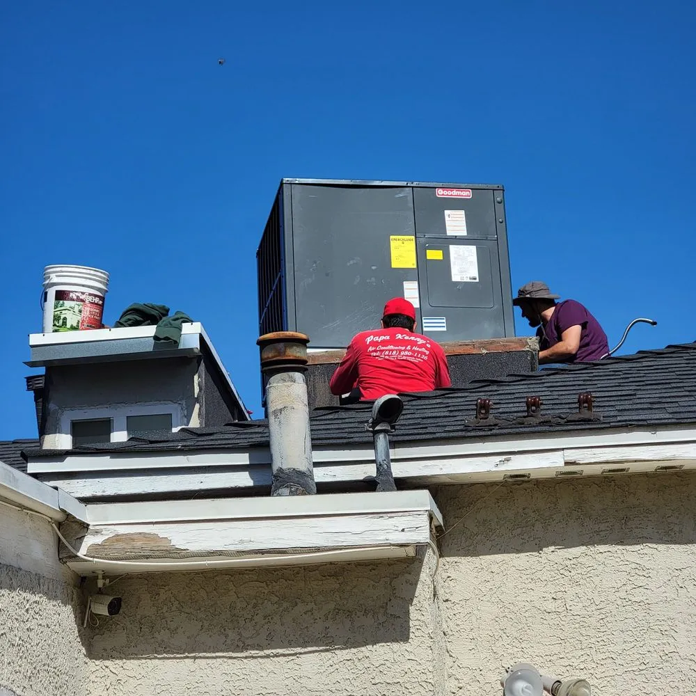 Slide of Papa Kennys Air conditioning and heating