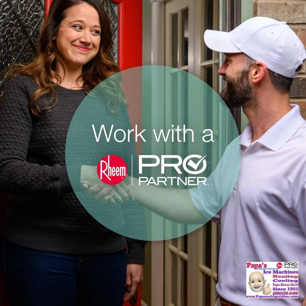 Slide of Papa's Refrigeration Service