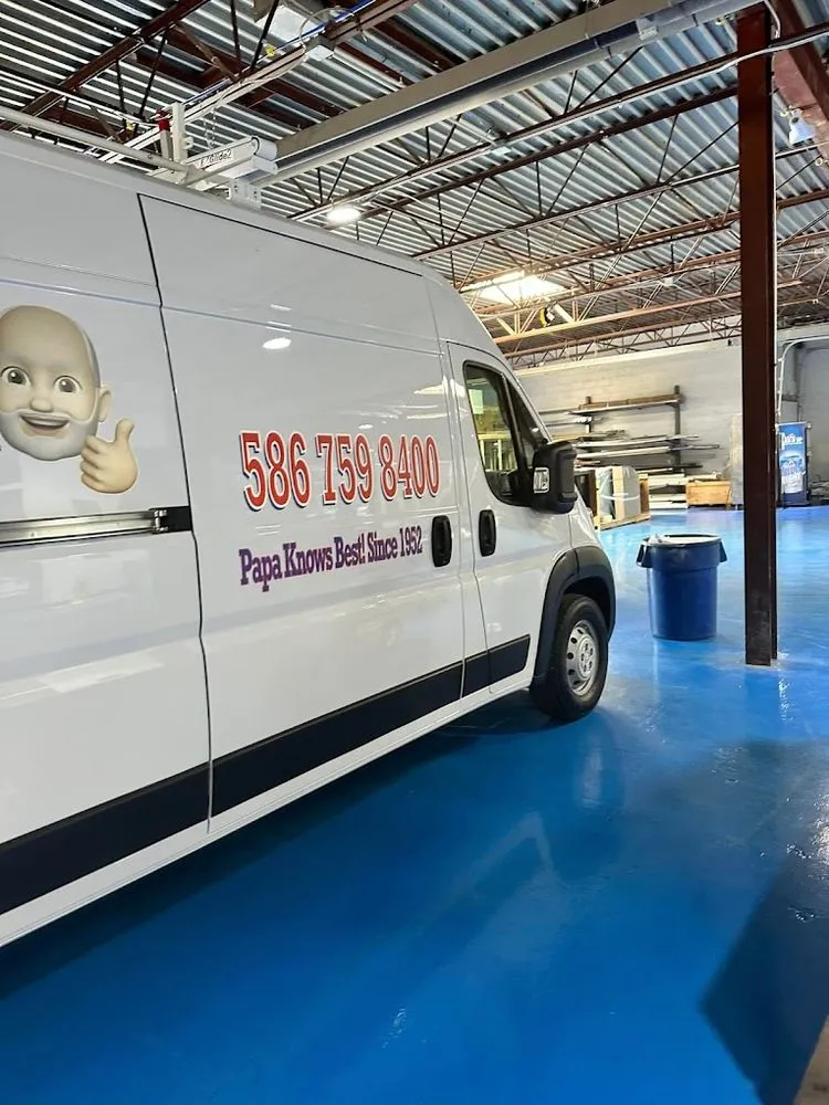 Slide of Papa's Refrigeration Service