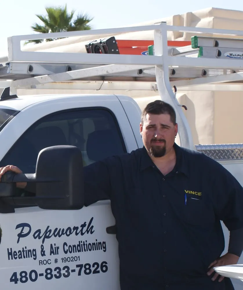 Slide of Papworth Heating & Air