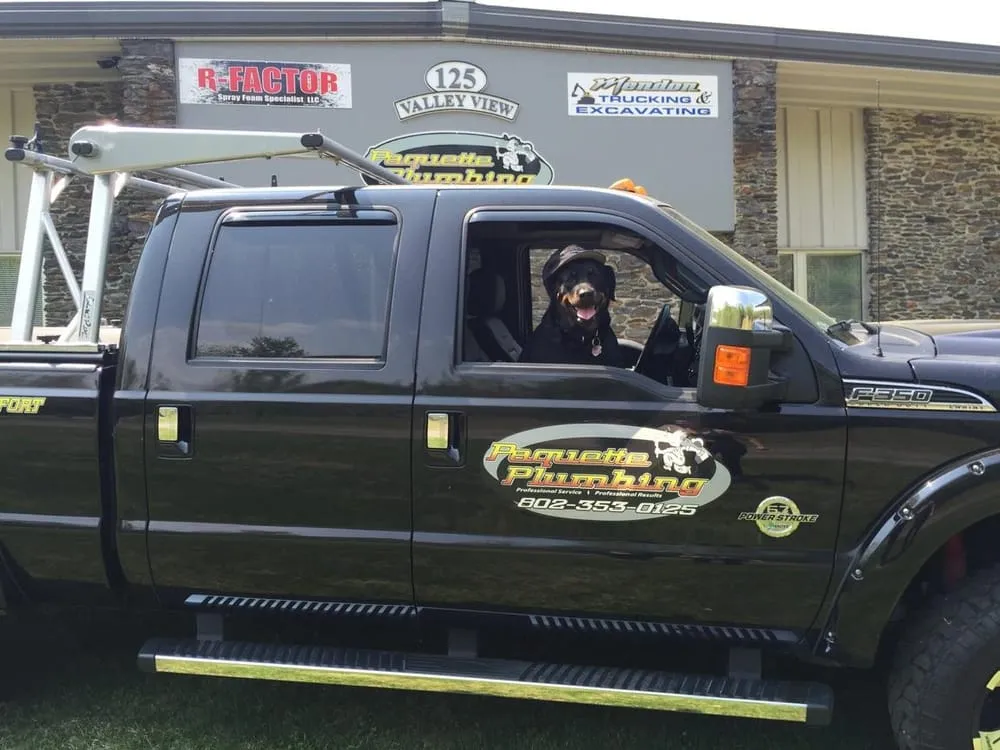 Slide of Paquette Plumbing