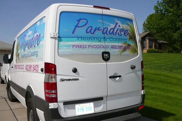 Paradise Heating & Cooling Logo